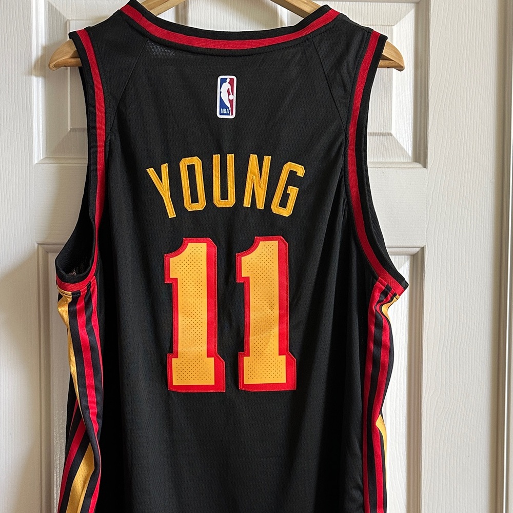 Atlanta Hawks Basketball Jersey #11Young “Statement Jersey”